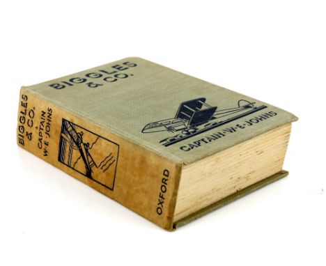 Johns, Capt. W.E. 'Biggles &amp; Co.', First Edition, Published by The Oxford University Press, 1936, in beige/green cloth ha