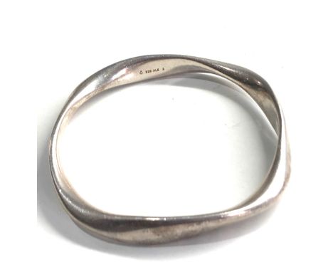 Pandora silver bangle weight 52g 