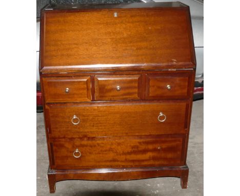 Stagg Type mahogany bureau: 