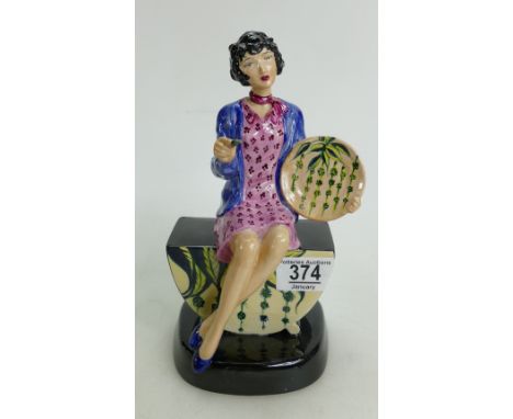 Peggy Davies ' The Artisan' figurine: Artist colourway by M Jackson. 1 of 1 made 