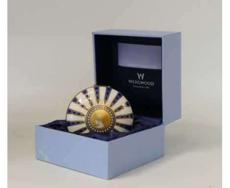 Wedgwood Hidden Treasures Compact: Wedgwood compact from the hidden treasures collection, boxed with paperwork.