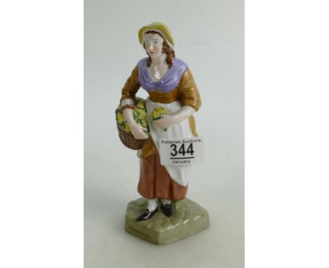 Early Spode figure Cries of London after Francis Wheatley R.A