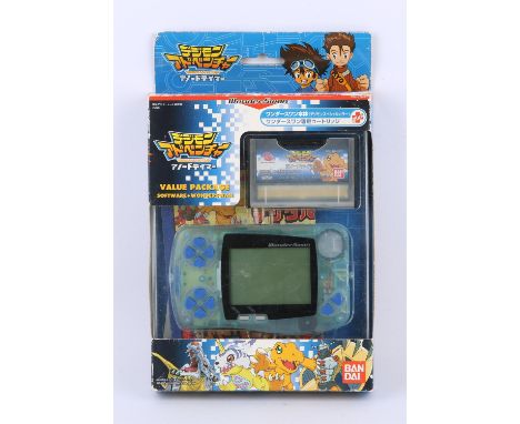 Wonderswan Digimon Bundle with Digimon Anode Boxed. Digimon Anode was a Japanese exclusive release and while the item is open
