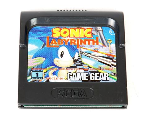 Sonic Labyrinth Sega Game Gear - unboxed. This lot contains an unboxed copy of the Game Gear title, Sonic Labyrinth. This is 