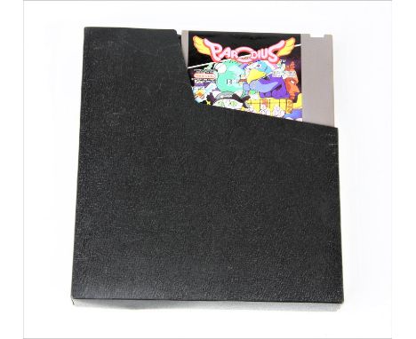 Parodius - NES.  This lot contains the PAL release of Parodius for the Nintendo Entertainment System. This item is unboxed bu