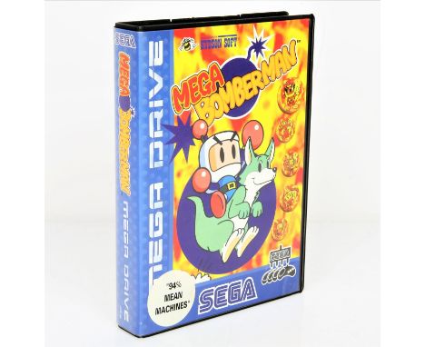 Mega Bomberman - Sega Mega Drive - Complete in Box. This lot contains a complete in box copy of Mega Bomberman for the Sega m