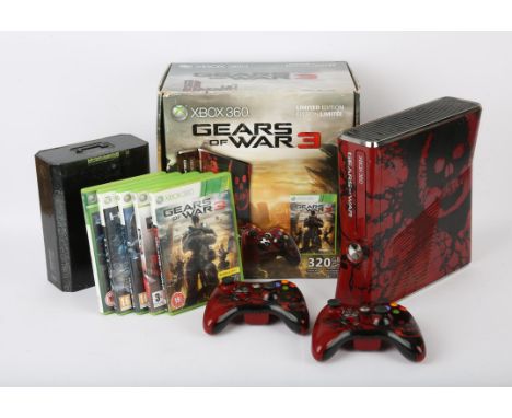 Xbox 360 Gears of War 3 Special edition console Boxed & Games. This lot contains a fully tested and working Gears of War 3 Xb