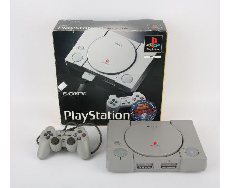 Sony PlayStation Console - Boxed. This item is boxed, contains all the original inlays, manuals and all necessary official ca