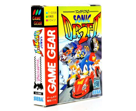 Sonic Drift 2 Sega Game Gear - Boxed. This lot contains a complete in box copy of Sonic Drift 2 for the Sega Game Gear. This 