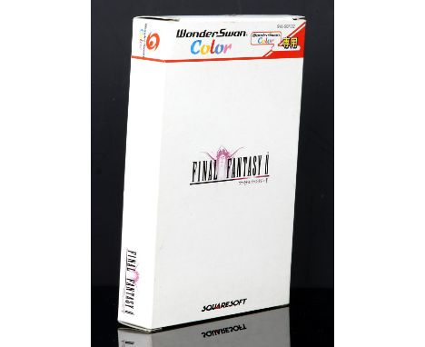 Final Fantasy 2 - WonderSwan Color - Complete in Box. This title has been fully tested and comes complete in box with all of 