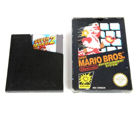 Super Mario Bros 1 & 2 NESThis lot contains a copy of Super Mario Bros, which comes in its original box and Super Mario Bros 