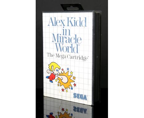 Alex Kidd in Miracle World - Sega Master System - Box. The game is boxed but unfortunately its missing the manual. This is th