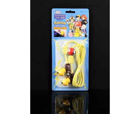 Nintendo GameBoy Link Cable - Pokémon Pikachu edition - Sealed. This item is sealed and in excellent condition.  