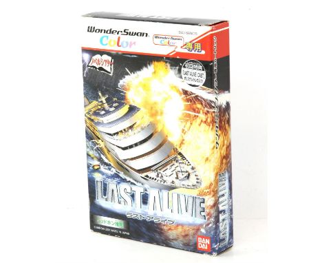 Last Alive - WonderSwan Color - Complete in Box.  This title has been fully tested and comes complete in box with all of its 