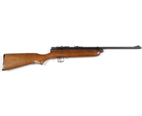 A Crosman Model 400 .22 cal. CO2 repeater, with bolt action, 36in. overall.