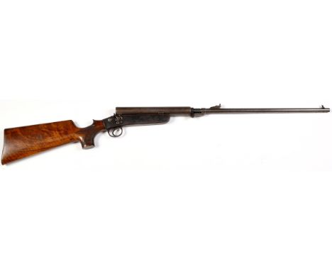 The Improved model Britannia air rifle, by Bonehill, Belmont Firearms Works, Birmingham, with swivel top loader, lift-up barr