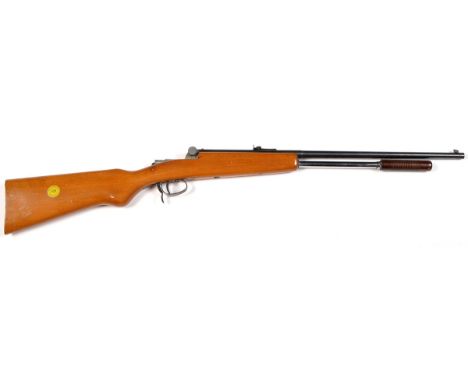 An 'Excellent - Gervaret' Model CIIK .177cal. multi stoke pump action pneumatic air gun, tap loading at the breech and cockin