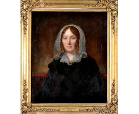 19th Century British School
A HALF-LENGTH PORTRAIT OF EMMA HARDCASTLE (1800-1867), DAUGHTER OF JOSEPH HARDCASTLE AND WIFE OF 