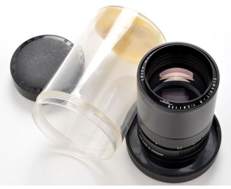 A Leitz Elmarit-R 135mm f2.8 lens.