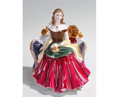 Royal Worcester 2002 'A Successful Day at the Derby' Rose-Marie in her Westmorland Stand 152/500
