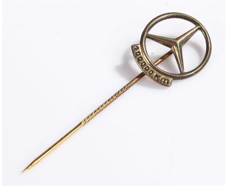 Mercedes 100,000 km stick pin 