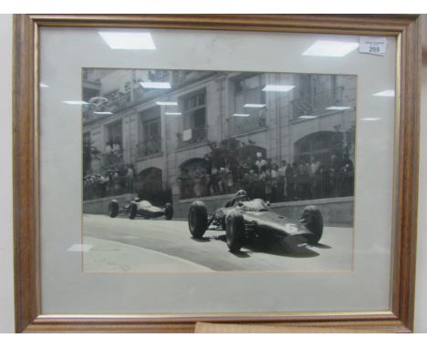 Framed Monaco print