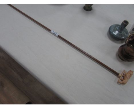 Lion finial swagger stick