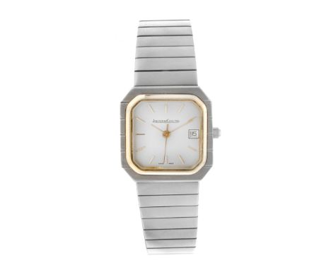 No Reserve - Jaeger-LeCoultre - Lady's watch. Case: steel - strap: steel - quartz - condition: good, movement is in working o
