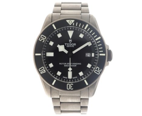 No Reserve - Tudor Pelagos 25500TN - Men's watch - 2015. Case: titanium - bracelet: titanium - automatic - box, documents, ce