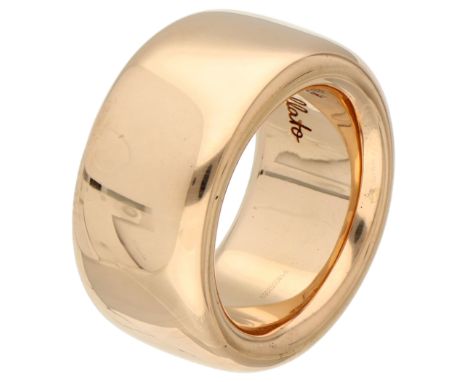 No Reserve - Pomellato 18K rose gold Iconica ring. Very light rose gold. In good condition. Hallmarks: Dutch assay mark 750, 