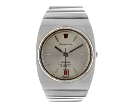 No Reserve - Omega Constellation Electroquartz f8192 196.0014 - Men's watch. Case: steel - bracelet: steel - tuning fork - co