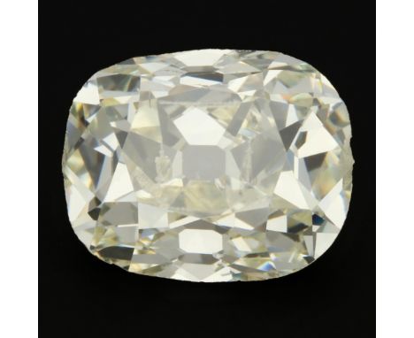 No Reserve - 1.59 ct. HRD-certified natural diamond. Shape: old mine, weight: 1.59 ct. colour: K, clarity: SI1, polish: Very 