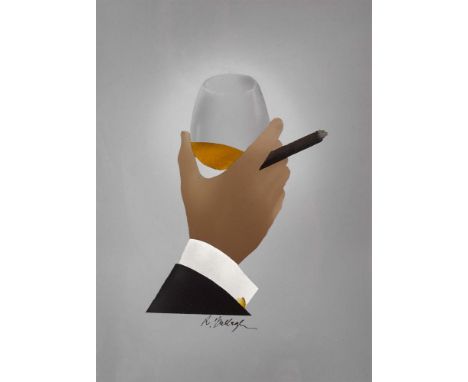 Robert Ballagh (b.1943)The Good LifeOil on board, 35.5 x 25.5 cm  (14 x 10'')SignedProvenance: The Eamonn Mallie CollectionTh