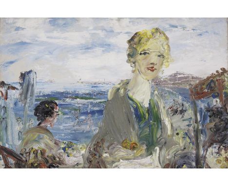 Jack Butler Yeats RHA (1871-1957)By Merrion Strand (1929)Oil on canvas, 35.5 x 53cm (14 x 21'')SignedProvenance: From the col