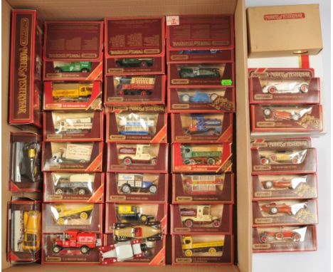 Matchbox Models of Yesteryear, a mixed boxed group to include mainly all Maroon boxes, Y16 Ferrari Dino;&nbsp; Y10 Maserati 2