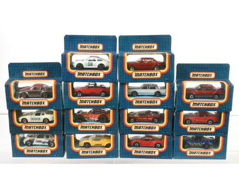 Matchbox Superfast MB Series mostly Macau group to include MB15 Peugeot 205 Turbo 16; MB39 BMW Cabriolet-red with dark tan in