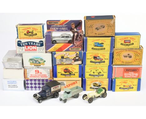 Matchbox Models of Yesteryear &amp; Superfast group to include Y6 1916 AEC "Y" Type Lorry "Osram Lamps" - light grey body &am