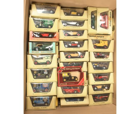 Matchbox Models of Yesteryear, a mixed Wholesale group to include, Y6 Rolls Royce Fire Engine; Y8 MG TC - green with tan hood