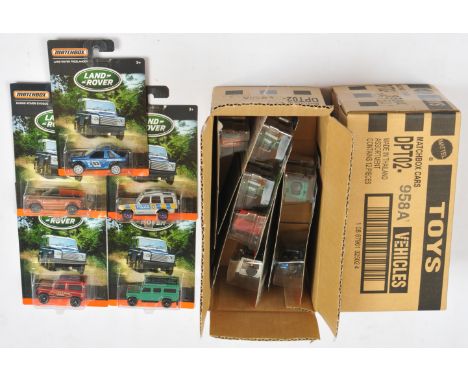 Matchbox Superfast Modern issues 2 x DPT02 Trade Packs, each pack contains 12 x Land Rover Models including "Police" Discover