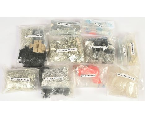 Matchbox, Dinky Range - a large quantity of unused factory parts &amp; components for models including DY1 E Type Jaguar;&nbs