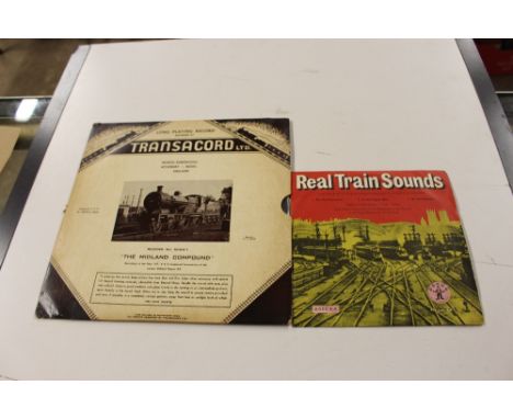 A Transacord long playing record "The Midland Compound"; together with luggage labels and memorabilia etc. 