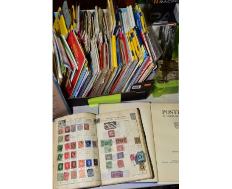 A COLLECTION OF MAPS, GUIDES, STAMPS AND POSTCARDS/PHOTOGRAPHS, the maps mainly of regions in Britain and France (ordnance Su