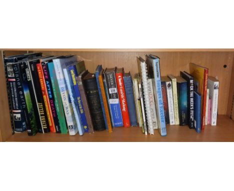 SHELF OF VARIOUS BOOK ON EXETER, DEVON ETC