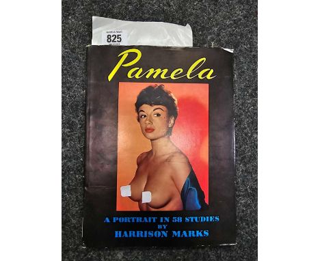 A BOOK PAMELA A PORTRAIT IN 58 STUDIES BY HARRISON MARKS, LUXOR PRESS LONDON, SIGNED BY HARRISON MARKS &amp; PAMELA GREEN