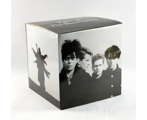 Echo and the Bunnymen - cardboard shop point of sale promotional item. comes flat and folds into a box shape. This promo box 