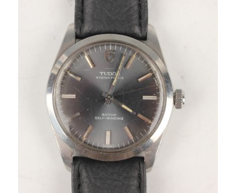 A Tudor Oyster Prince Rotor self-winding automatic stainless steel cased gentleman's wristwatch, Ref. 7995/0, with signed jew