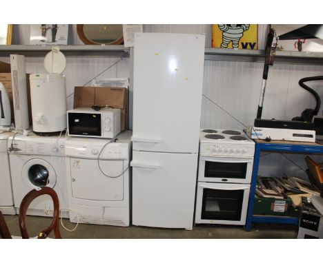 A Miele upright fridge freezer