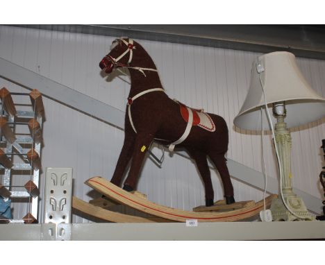 A child's rocking horse 