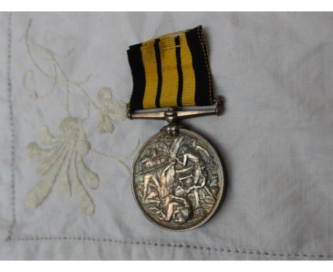 An Ashantee Medal, issued to W Yandall, Painter H.M.S. Amethyst 73-74