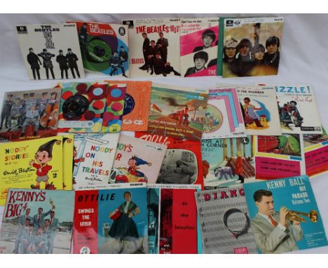 A collection of 45 singles including The Beatles Hits, other Beatles hits, She Loves you, Twist and Shout, Long Tall Sally, B